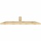 Ekena Millwork Portland Rough Sawn Timber Gable Bracket, Douglas Fir, 84"W x 21"H x 4"D x 6"F, 6/12 Pitch GBW084X21X0406POR00RDF - alternate 3